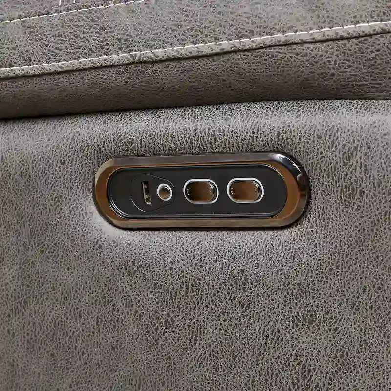 Polohovací křeslo Power Rocking otočné o 240 stupňů s USB porty