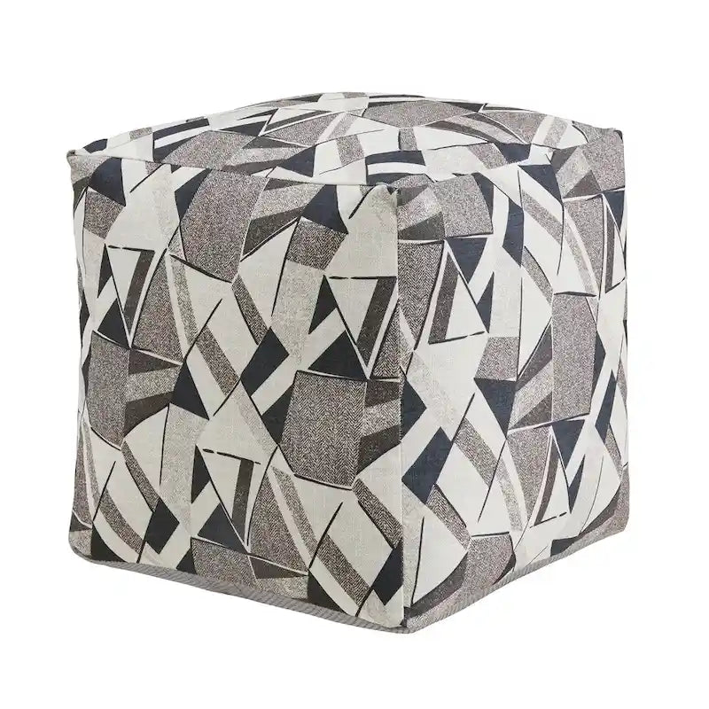 Čalouněná čtvercová podnožka/pouf/taburet