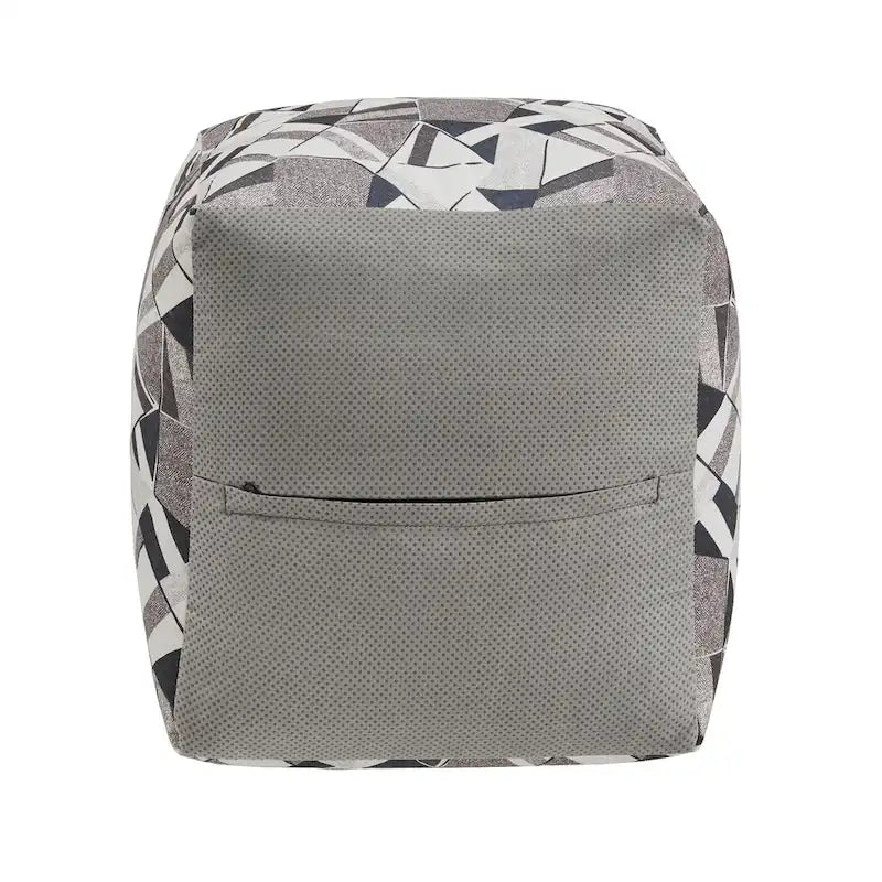 Čalouněná čtvercová podnožka/pouf/taburet