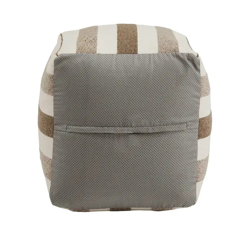 Čalouněná čtvercová podnožka/pouf/taburet