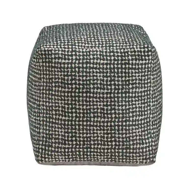 Čalouněná čtvercová podnožka/pouf/taburet