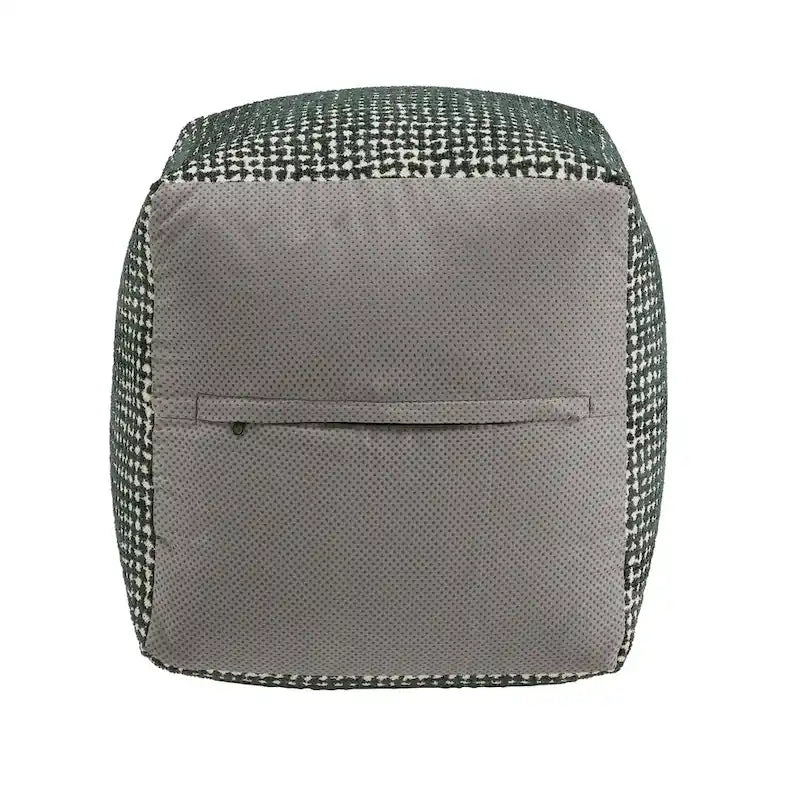 Čalouněná čtvercová podnožka/pouf/taburet