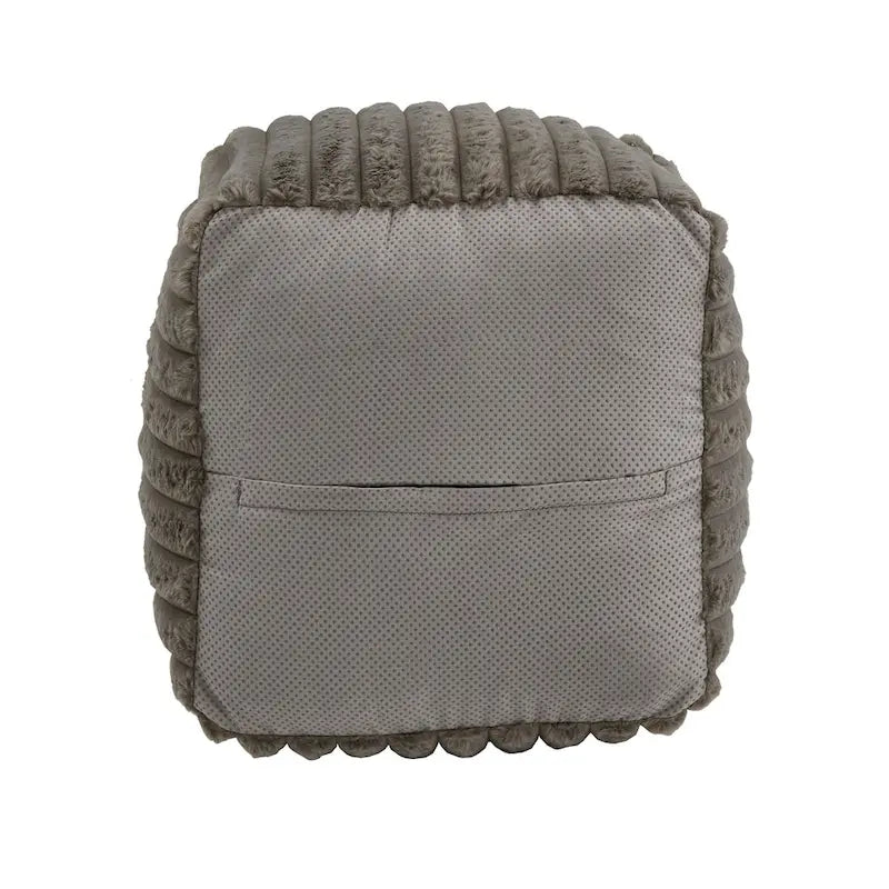 Čalouněná čtvercová podnožka/pouf/taburet