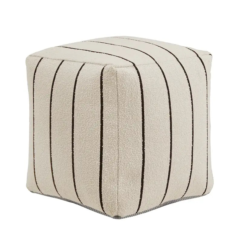 Čalouněná čtvercová podnožka/pouf/taburet