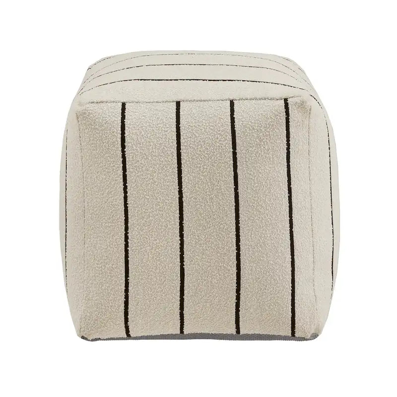 Čalouněná čtvercová podnožka/pouf/taburet