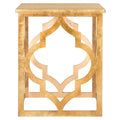 Odkládací stolek Trellis Silver Leaf – 19Š x 19H x 23V