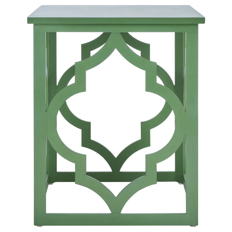 Odkládací stolek Trellis Silver Leaf – 19Š x 19H x 23V