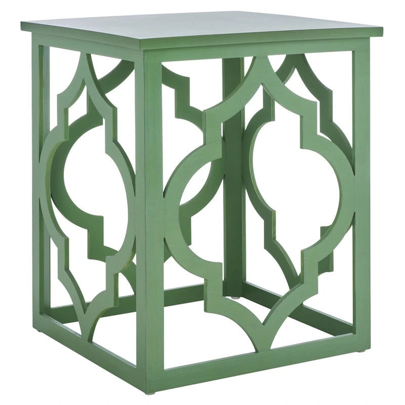 Odkládací stolek Trellis Silver Leaf – 19Š x 19H x 23V