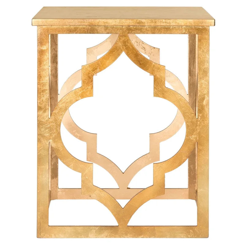 Odkládací stolek Trellis Silver Leaf – 19Š x 19H x 23V